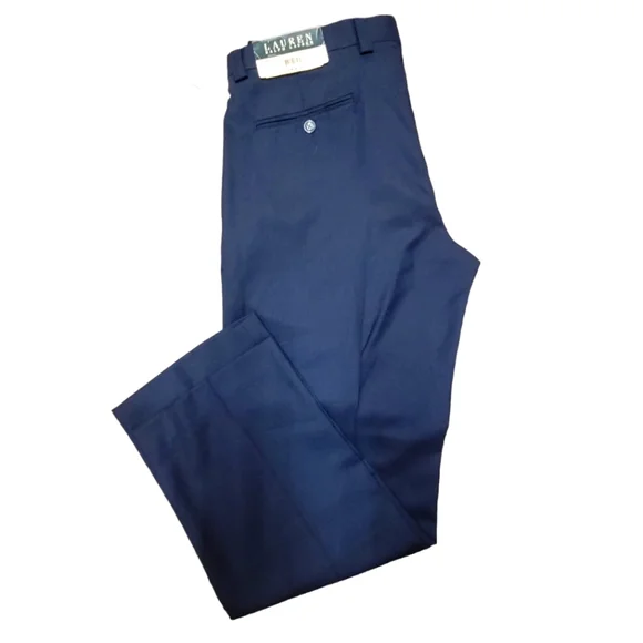 Lauren Ralph Lauren | Pants | Nwt Lauren Ralph Lauren Blue Classic Fit  Dress Pants 34x3 | Poshmark